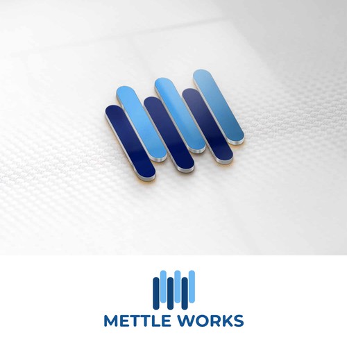Logo concept for mettle works