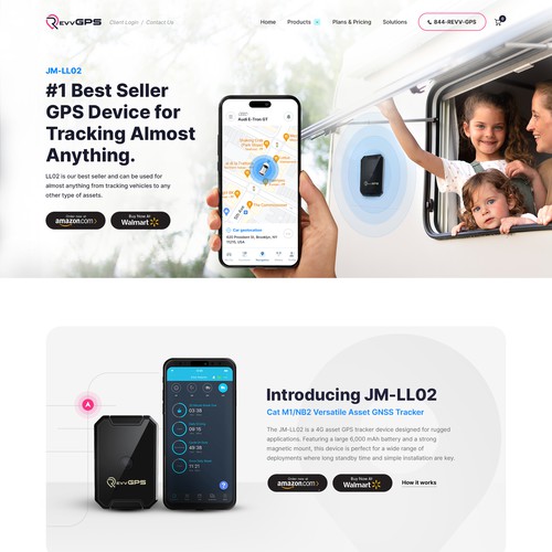 ECommerce site for GPS tracking units