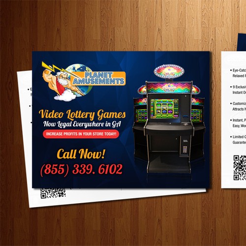 postcard design