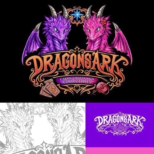 Logo for Dragons Ark