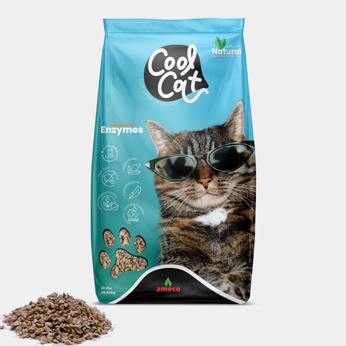 Cool Cat - enzymes cat litter