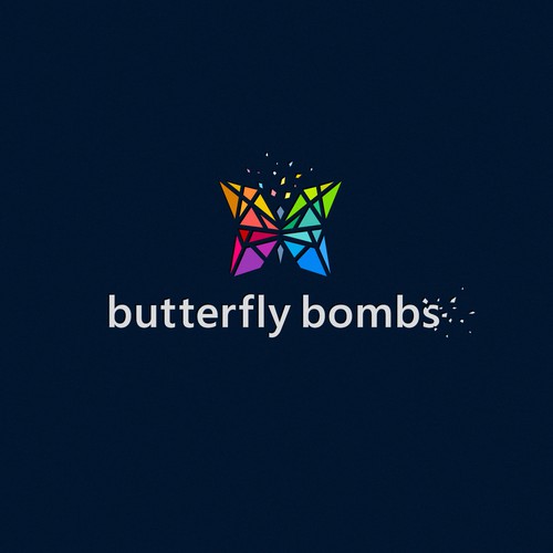 «Butterfly Bombs» music logo