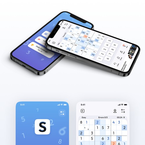 Sudoku game design Light Theme