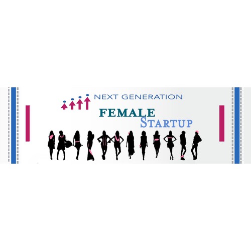 Design Web Banner and Card for "Female Startups"