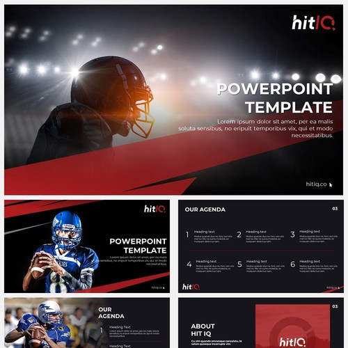 Powerpoint Template for hitIQ