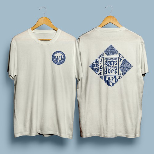 Fun T Shirt Design to Promote Coral Conservation