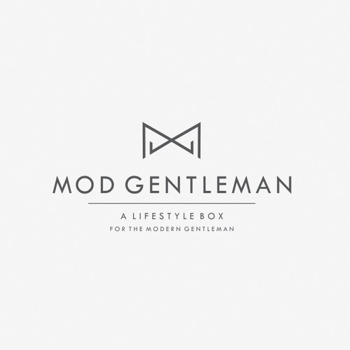 Logo for lifestyle mounthly subscription for the modern gentleman