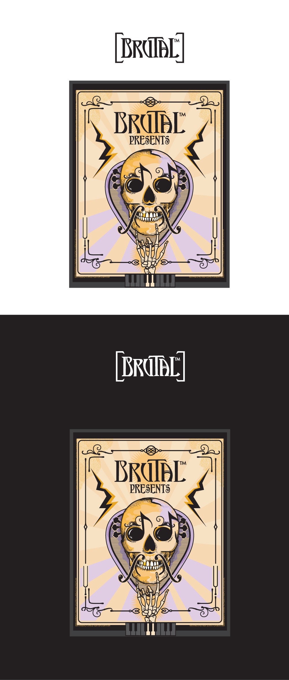 BRUTAL logo and others