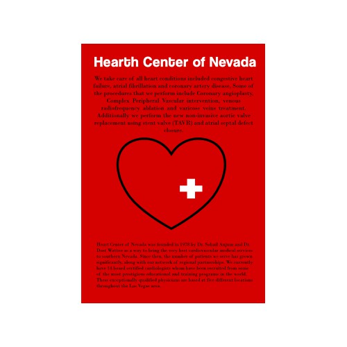 Magazine add for the best cardiology group in las vagas