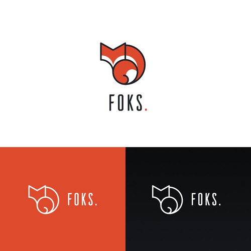 Minimal Logo for FOKS.