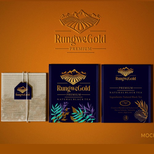 Premium tea brand design
