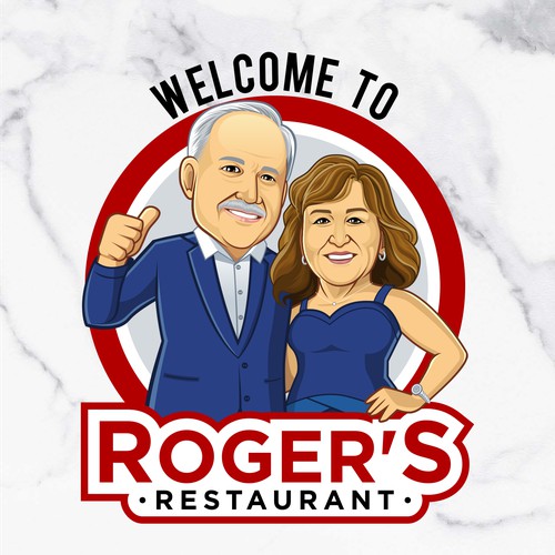 Character design for ROGER'S RESTAURANT