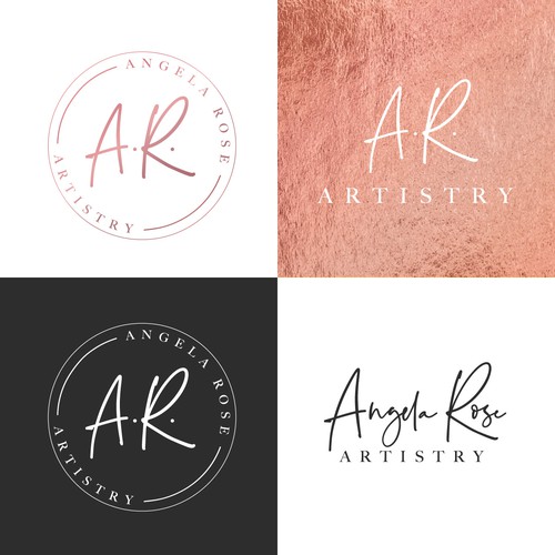 Elegant logo design for hair stylist