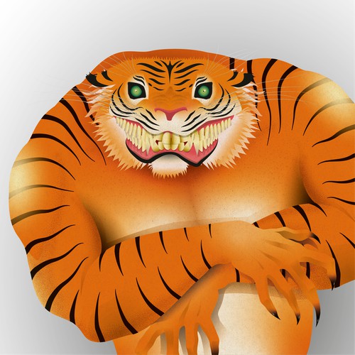  Tiger Themed Generative Art NFT proposalsa
