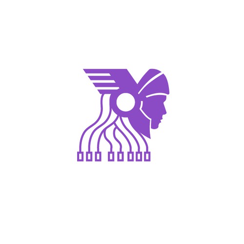 logo concept for athena cyber 
