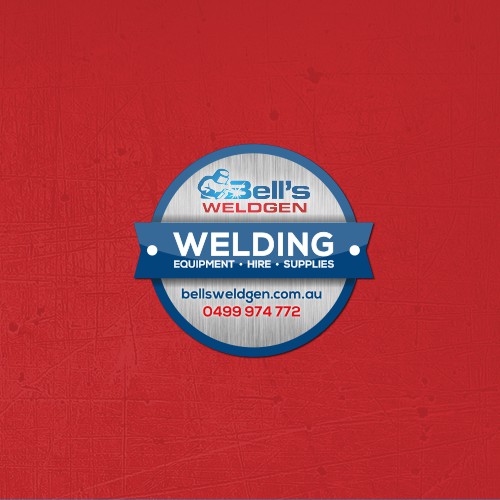 Bell's Welding Sticker Design