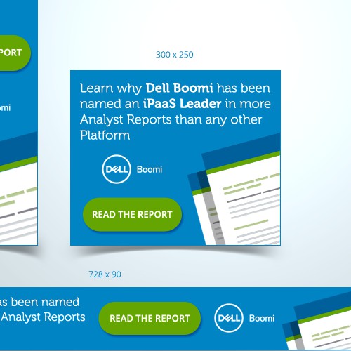 Banner ads design for Dell Boomi