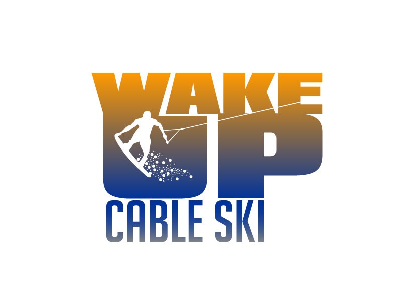 Wake Up Cable Ski needs a new logo