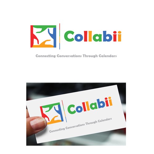 Playful logo concept for Collabii 