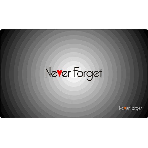 logo für Never Forget 