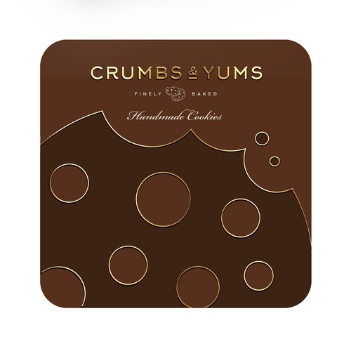 crums and yums cookie tin