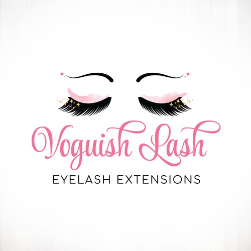 Eyelash Extensions Logo Design