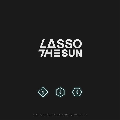 Logo Concept for DJ/Music producer "Lasso the Sun"