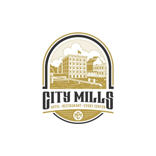 City Mills Logo Sign