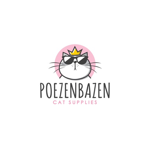 Logo for a cat webshop