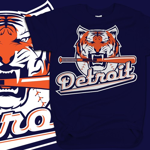 Tiger Baseball T Shirt