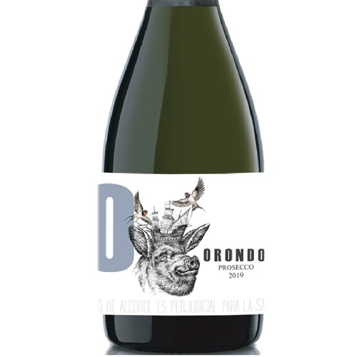 Orondo Label for unconventional sparkling wine