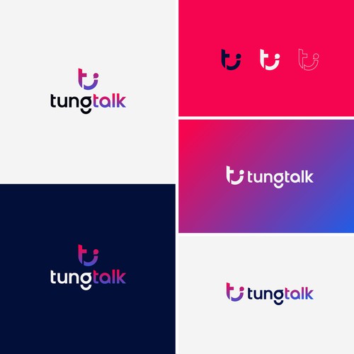 tungtalk logo design