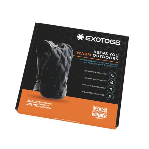 Retail Packaging Needed For Award-Winning Exotogg Inflatable Gilet.
