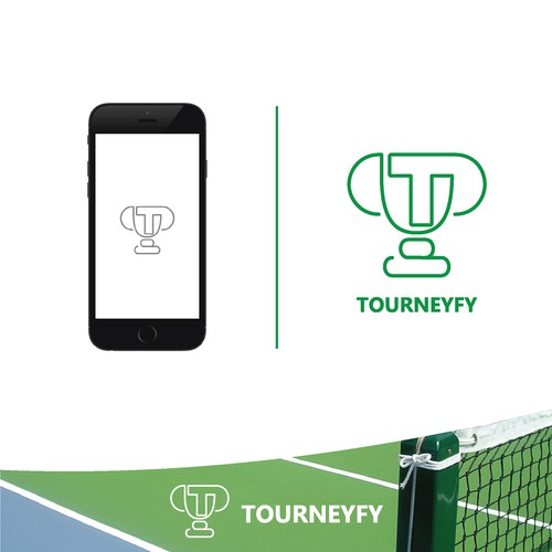 Logo for Tourneyfy's logo contest