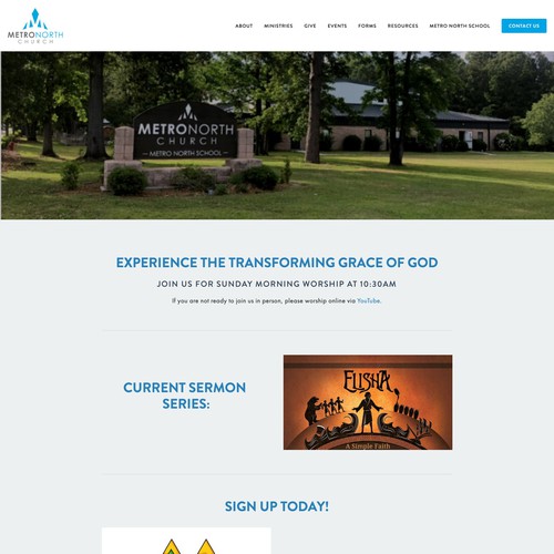 MetroNorth Church Migration Design