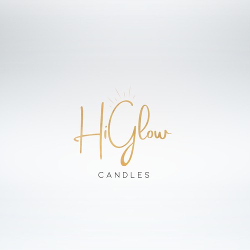Logo for a candle shop
