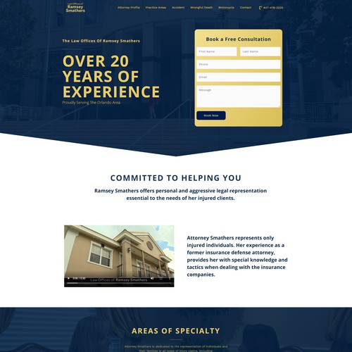 Law Firm Webdesign