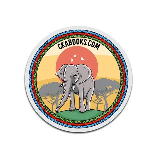 entry for Sticker Contest for CKABOOKS.COM