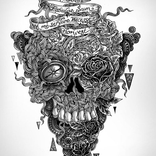 Hip - Dark - Sketch Tattoo Design Needed!