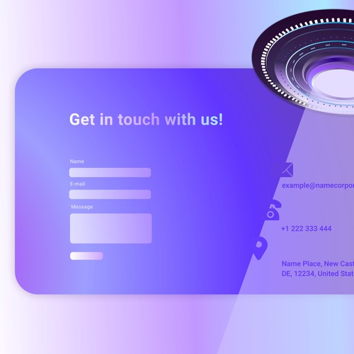 contact form