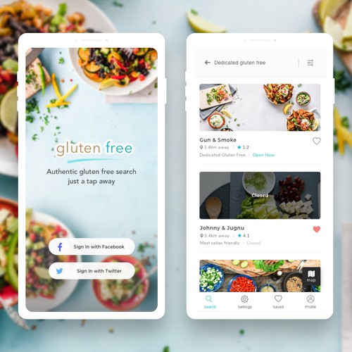 Gluten Free - App Design