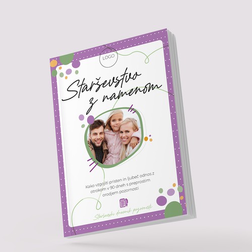 Design a 90-Day Diary Cover and Layout for Mindful Parents