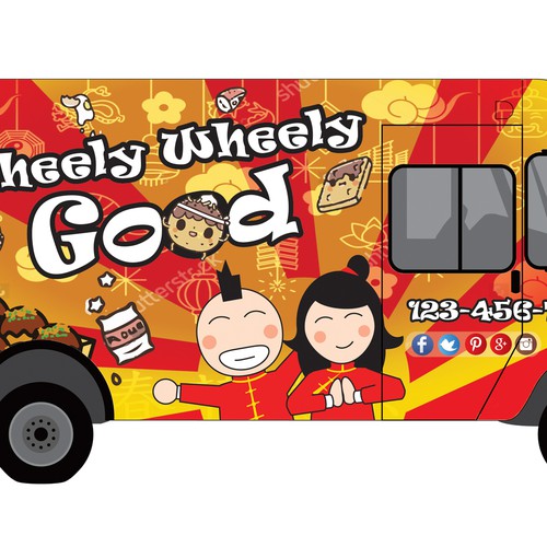 Playful concept for Food Truck