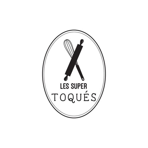 Les Super Toqués Logo design