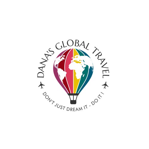 Create a worldy logo for a Travel Guru!