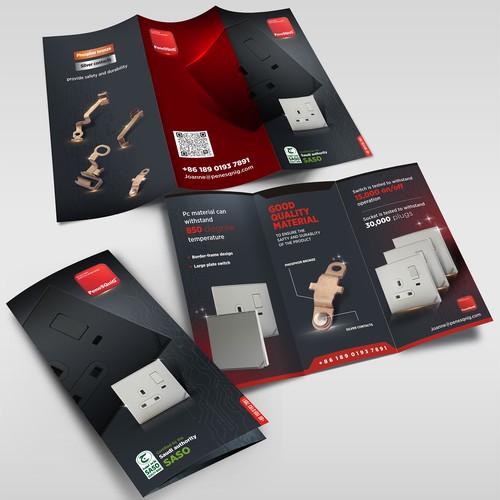 switch and socket brochure to be advertised in the middle east