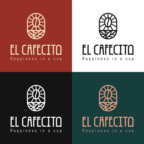 EL CAFECITO Coffee Shop- Logo design and Branding