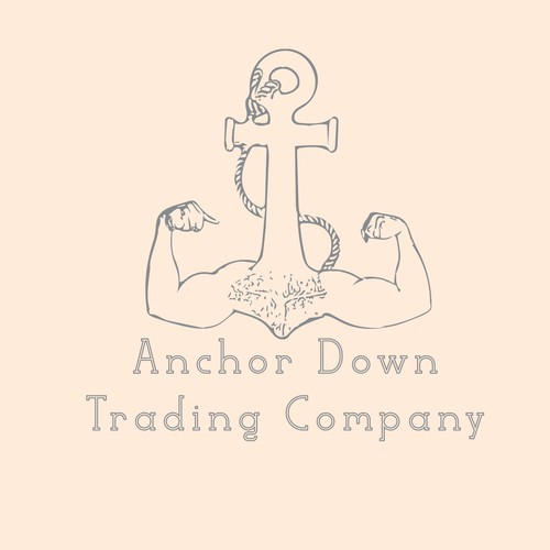 Anchor / muscle Logo Concept for a clothing company