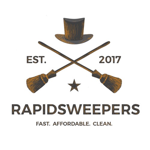 Need a creative, simple yet bold logo design for Rapidsweepers