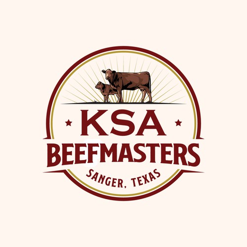 KSA Beefmasters logo.